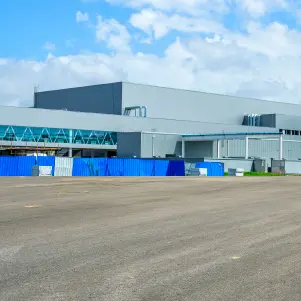 Installation de récupérateur d'eau professionnel pour l'industrie.